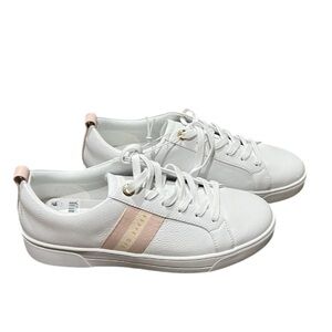 Ted BAker Classic White Sneaker Shoes US Size 8.5 New Never Worn.